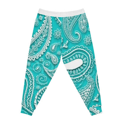 “Aquamatic Paisley,” Joggers