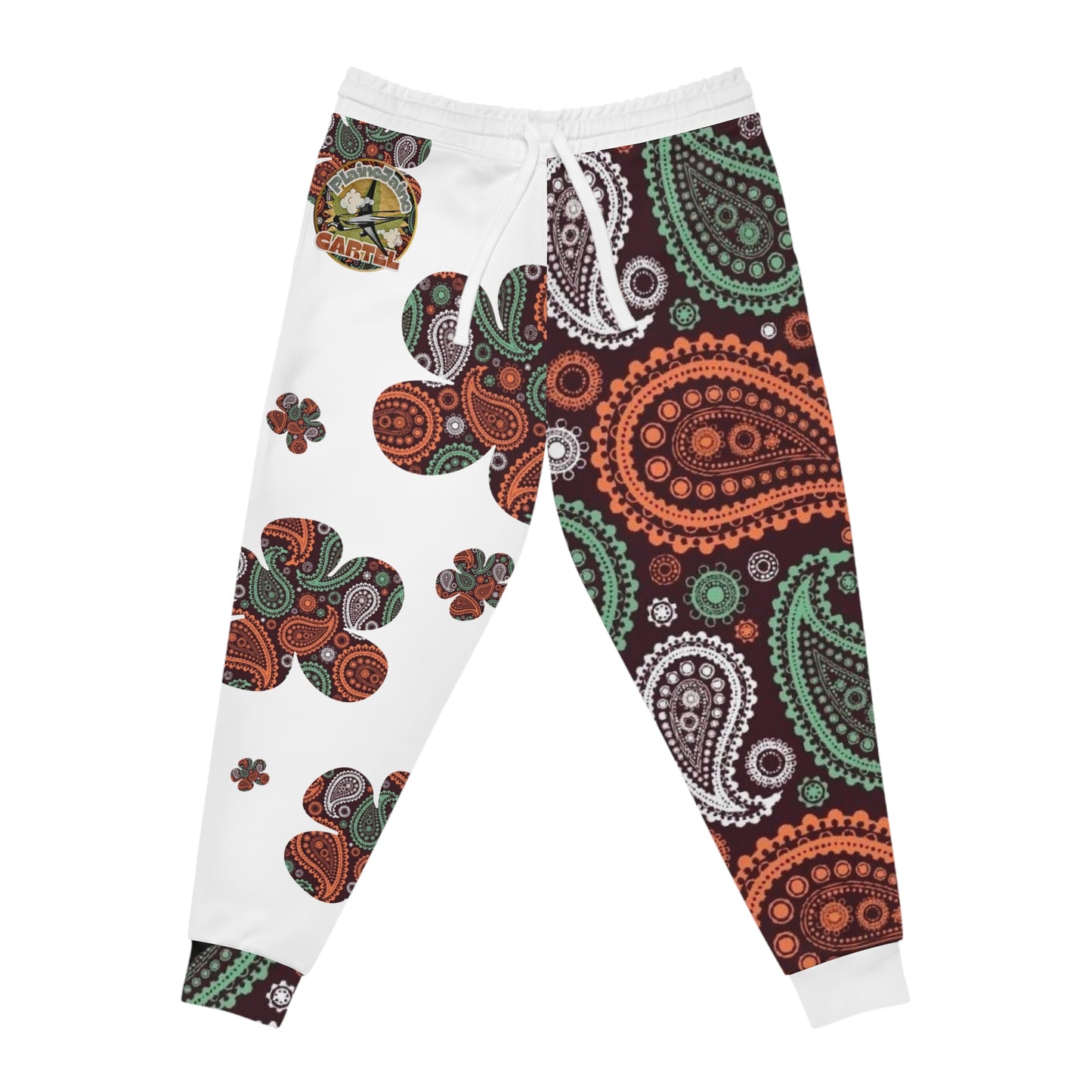 “Autumn’s Fall Paisley,” Joggers